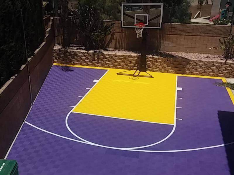 Backyard Basketball Court Ideas - Picture Gallery from BlockTile